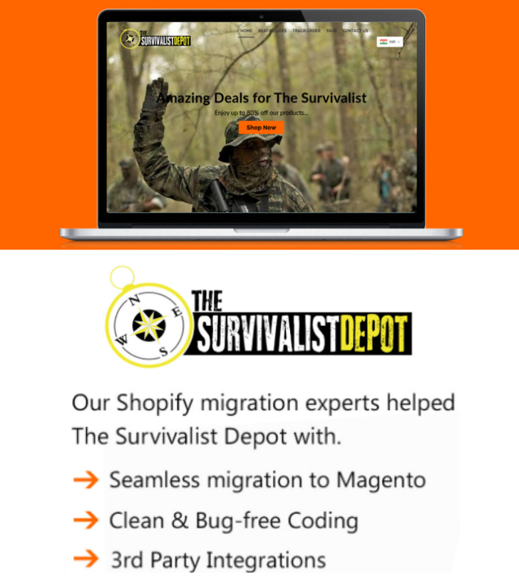 Survivalist Store hired our Shopify Programmers image