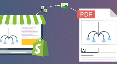 Shopify Product Page PDF App banner