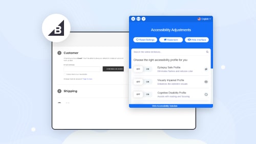 Web Accessibility Solution for BigCommerce Store Owners banner image