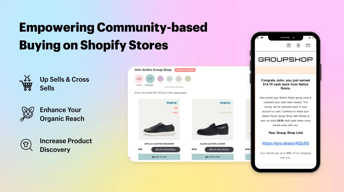 Empowering community based buying on shopify stores