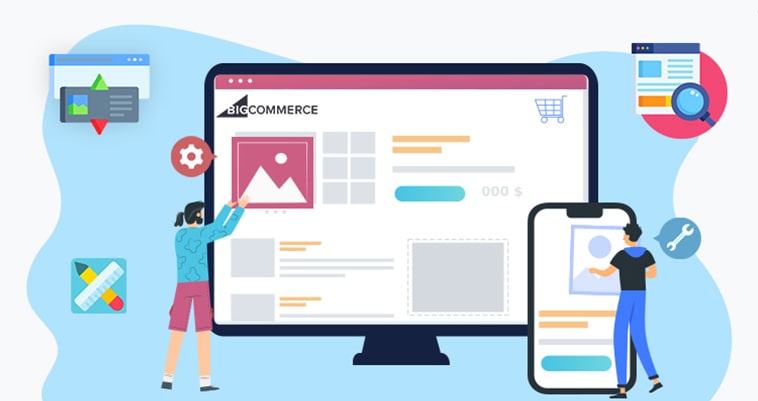 building bigcommerce website