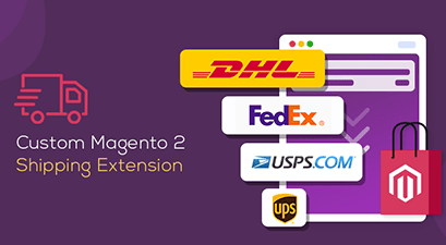 DHL FEDEX custom magento 2 shipping extention