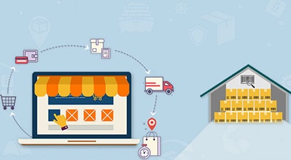 process from warehouse to home delivery