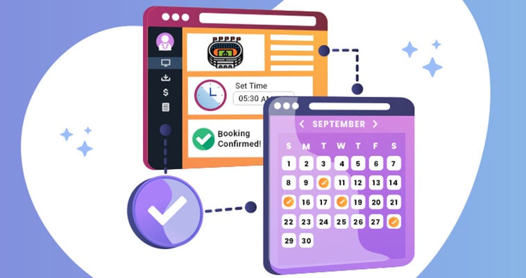 sports booking app