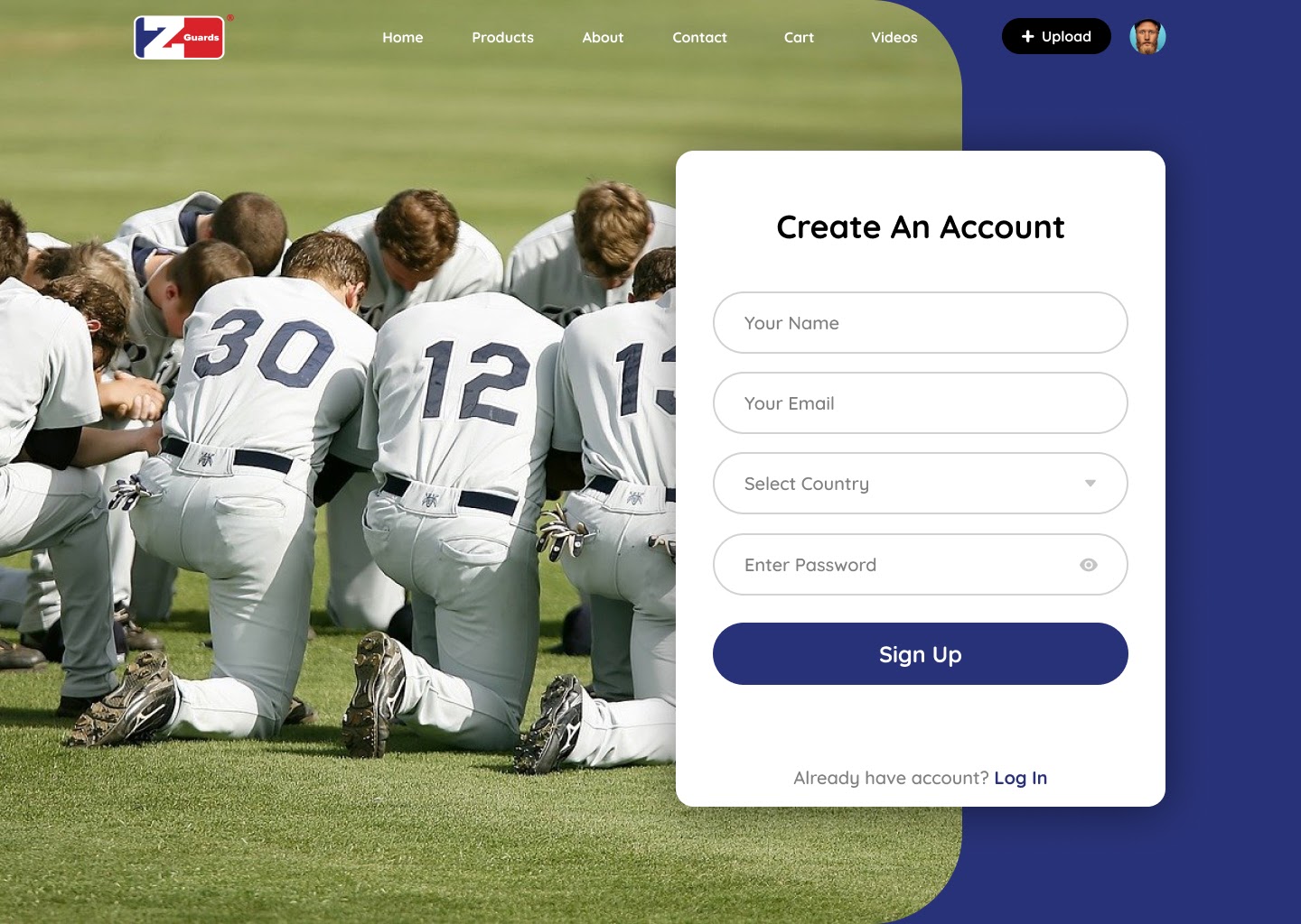 Create an account