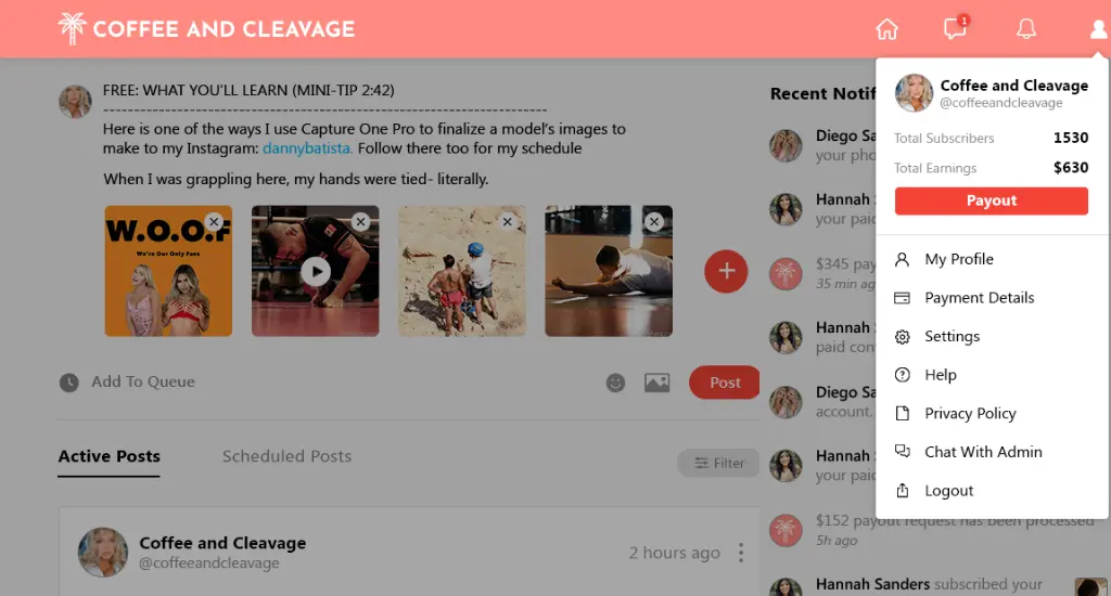 Custom Dashboard Content Creators
