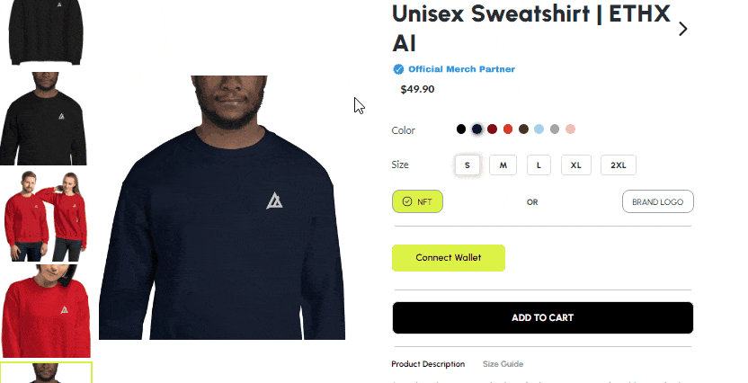 Ability to Connect NFTs Wallets
