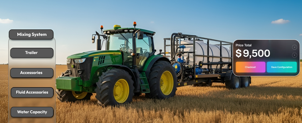 3D Agricultural Configurator