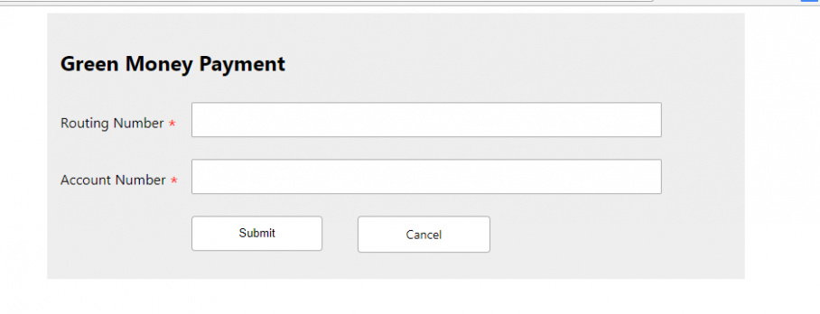 greenmoney shopify payment
