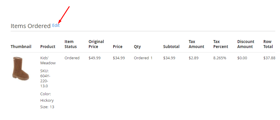 custom magento order management