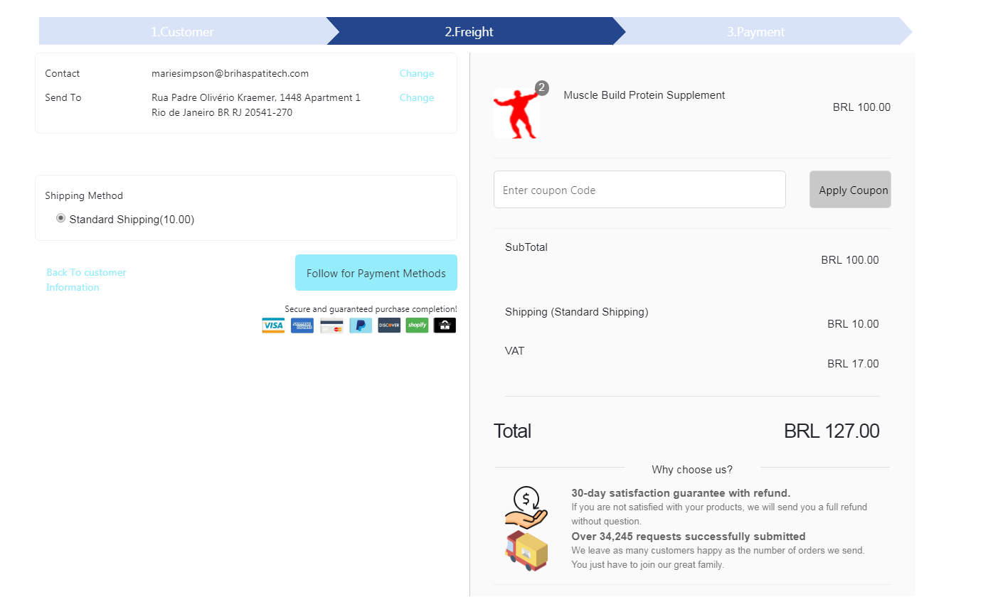 Shopify Custom Checkout App-Shipping Method