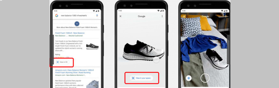 Google io 2019 3d model search