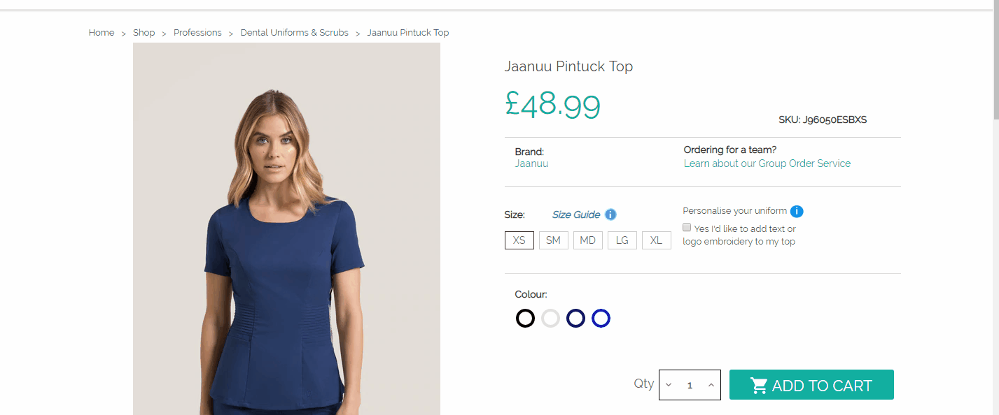 Ordering the same product customization for bulk