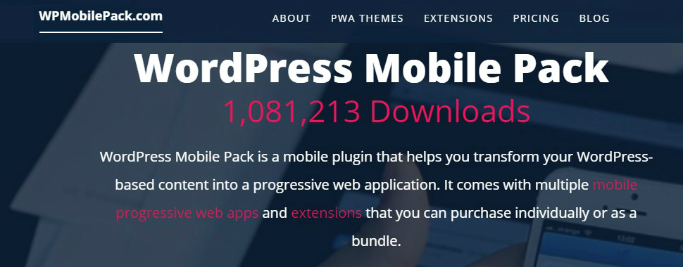 Wordpress Mobile Pack