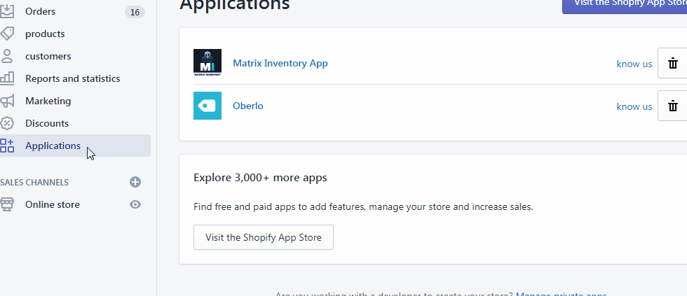Using Shopify Polaris to Customize Dashboard of an App