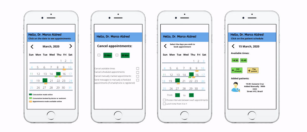 Doctor appointment app development