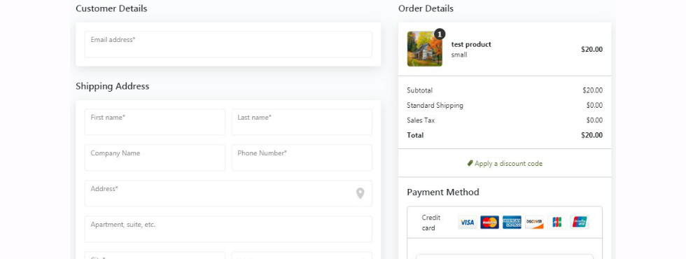 Custom Shopify Checkout