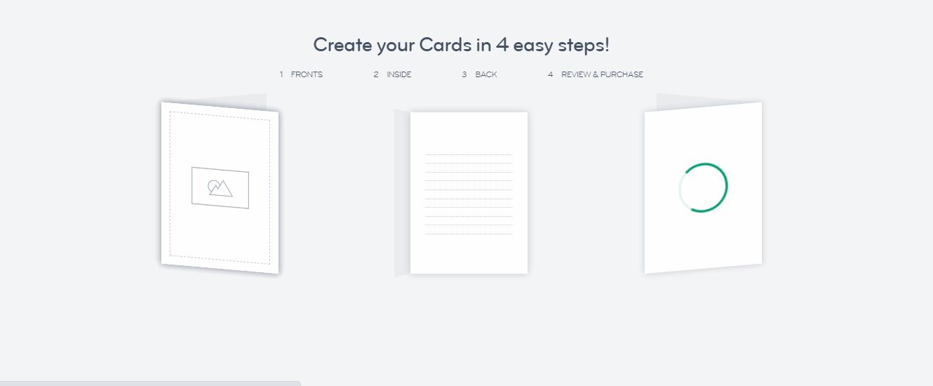 Moo card design customization