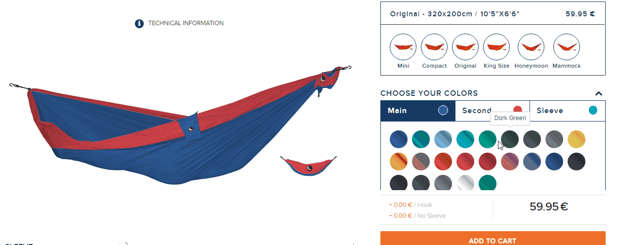 Colour Customization: Laravel Visual Product Customizer