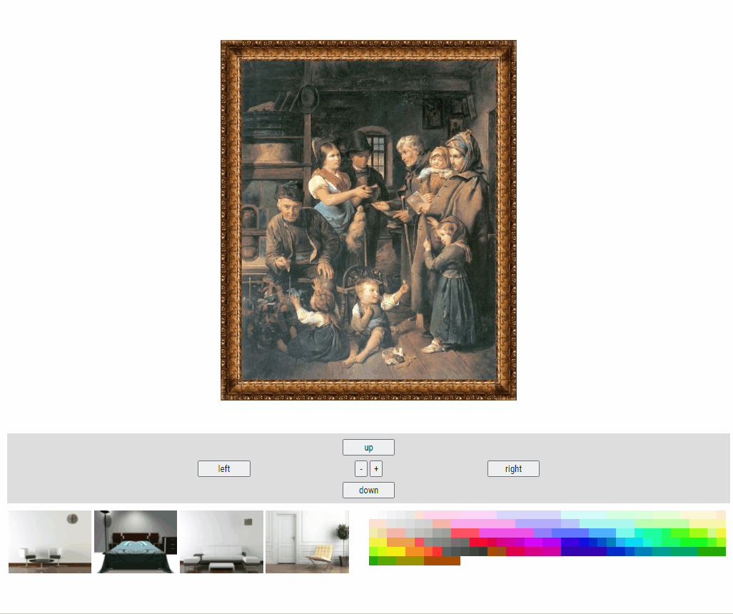 Tool to preview final painting