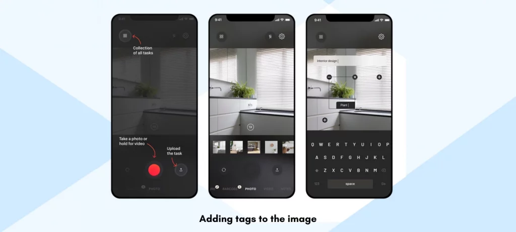 Adding tags to the image Adding tags to the image
