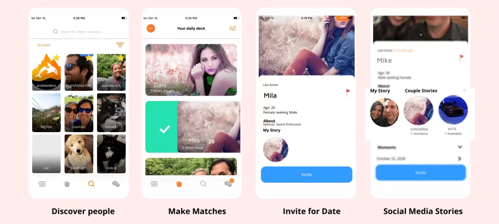 Custom iOS Dating App