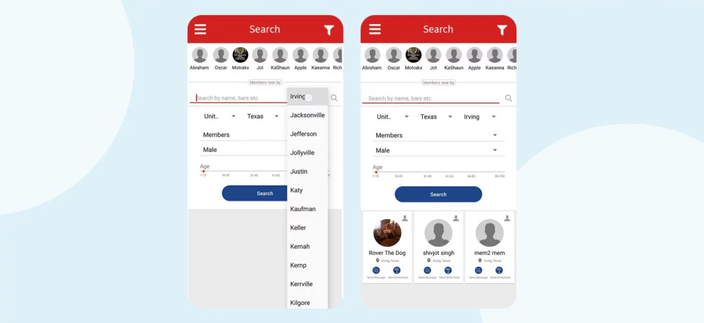 Location-based Searching Location-based Searching