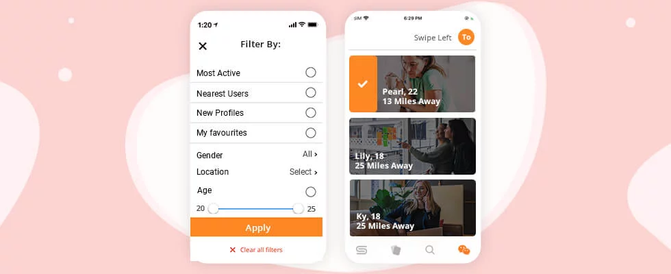 Profile Filtering - iOS Dating App