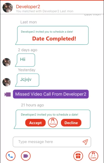 live chat dating app