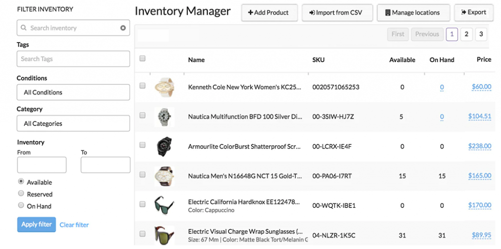 Inventory Management Dropshipping App
