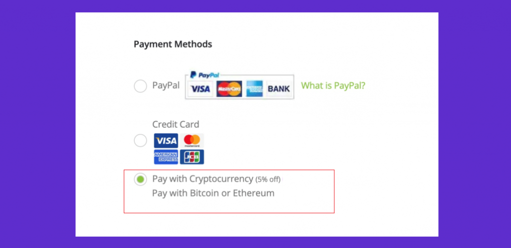 Select Crypto Payment Gateway